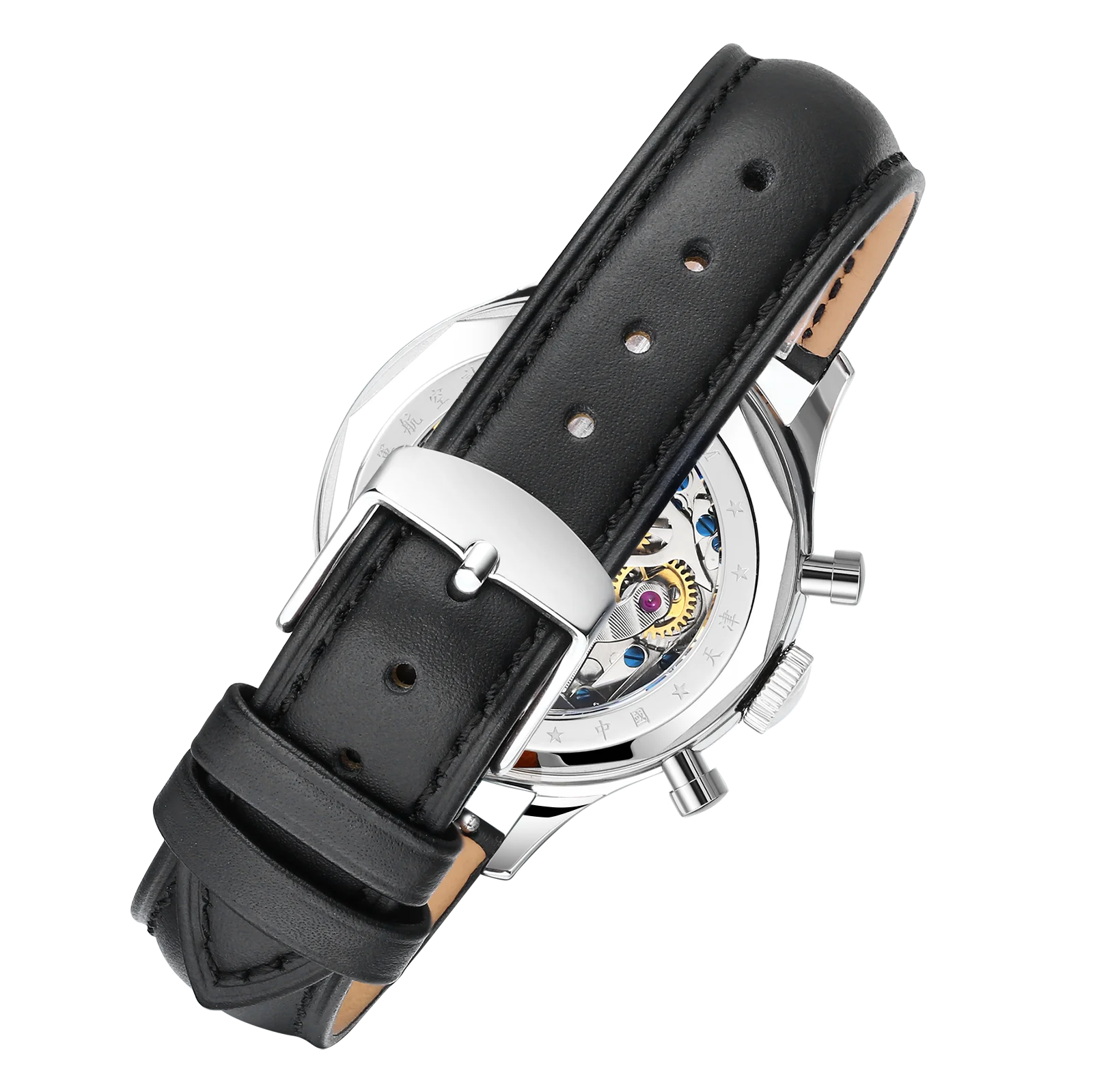 Seagull 1963 International Edition Men's Mechanical Watch Pilot Clock ST1901 Retro Chronograph Wristwatch Air Force Aviation New